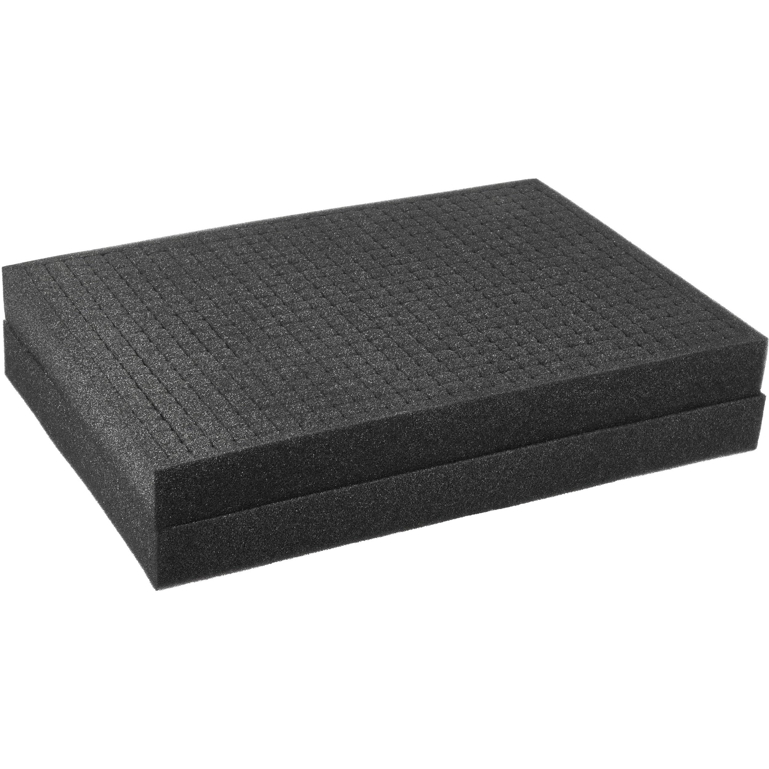Image of Brubaker Foam Cube - 2pcs Of Foam Inserts 450 X 325 X 45 Mm - Foam For Suitcases