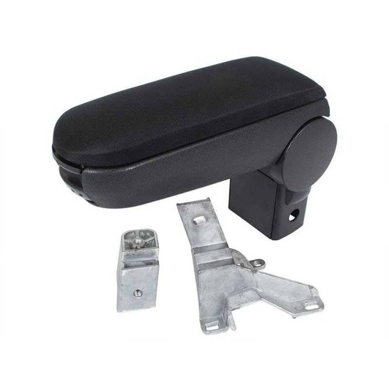 Armrest For Vw Golf Iv, Kpl Black Fabric + Mounting Kit