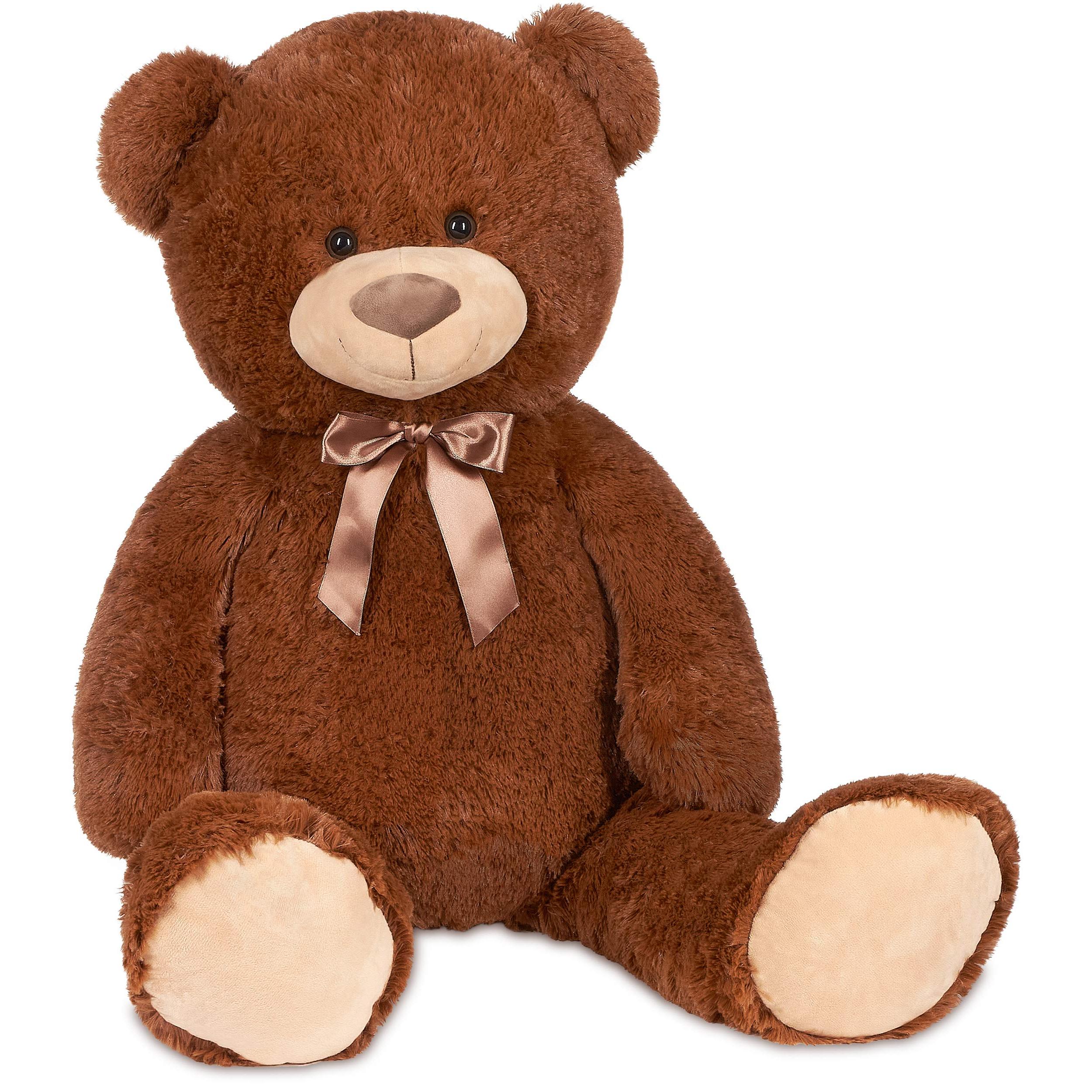 Image of Brubaker Xxl Teddy Bear 100 Cm - Dark Brown - Plush Toy