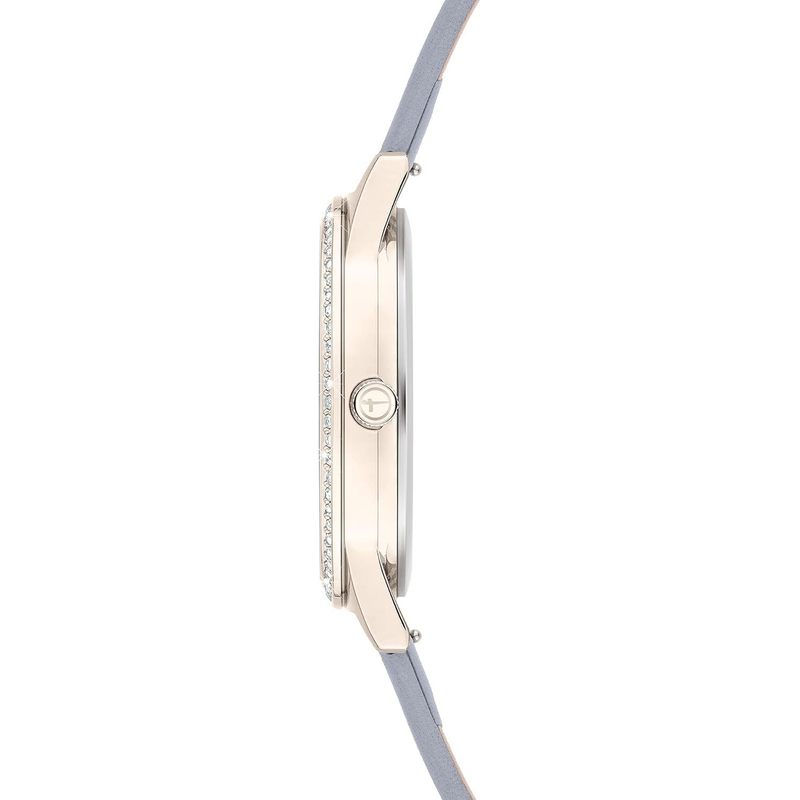 Women'S Analog Wristwatch, Rosé Finish, Modern Design, Elegant Timepiece for All Occasions