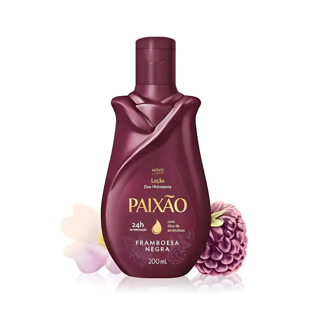 TEMU Passion Moisturizing Deodorant Lotion, Black Raspberry, 200 Ml
