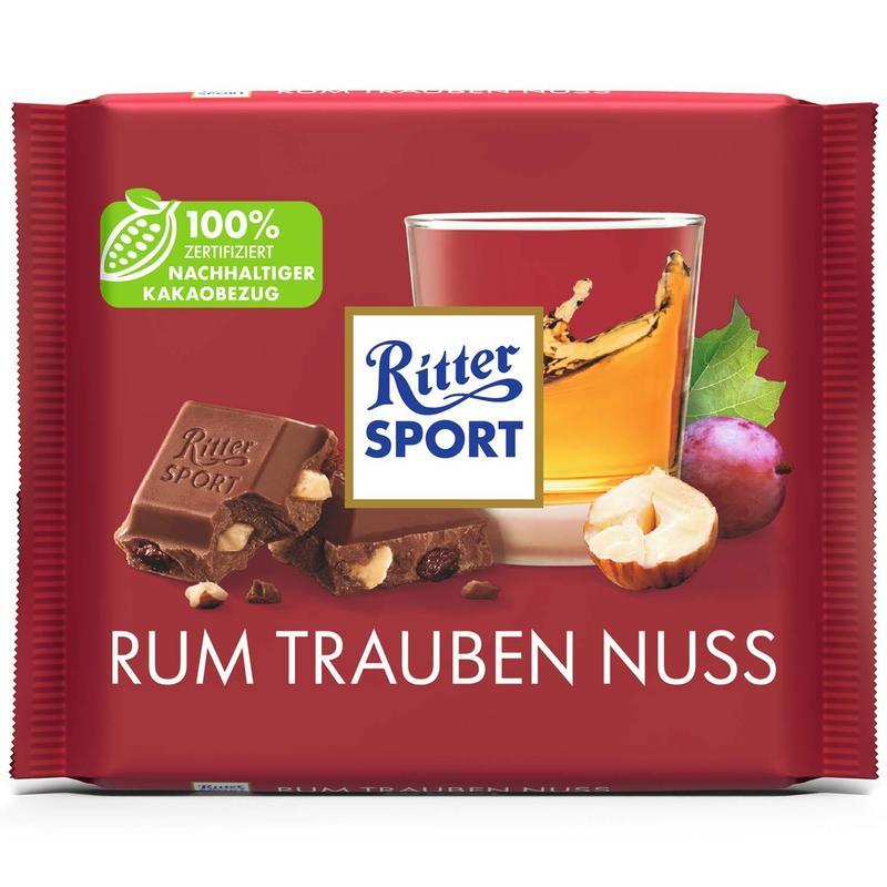 Ritter Sport Rum Grape Nut 100g