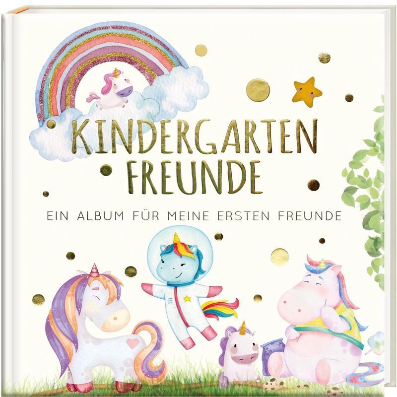 Image of Kindergarten Unicorn - An Album For My First (friend Book Kindergarten 3 Years) - Pia - Book - 72 Pages - German - 2021 - Paperish Publishing - Ean 9783968950044