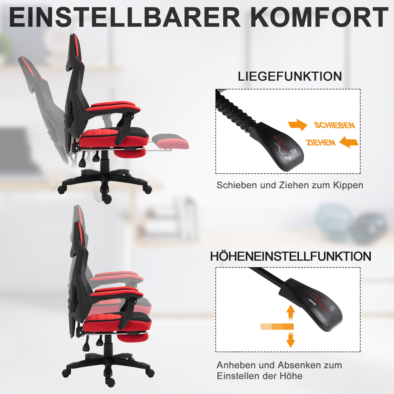 Drehstuhl Mit Fußstütze – Die 15 Besten Produkte Im Vergleich