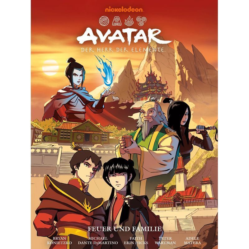 Avatar: The Last Airbender - Premium 9: Fire And Family - Bryan Konietzko (et Al.) - Book - Avatar: The Last Airbender - 232 Pages - German - 2026 - Cross Cult - Ean 9783986668488