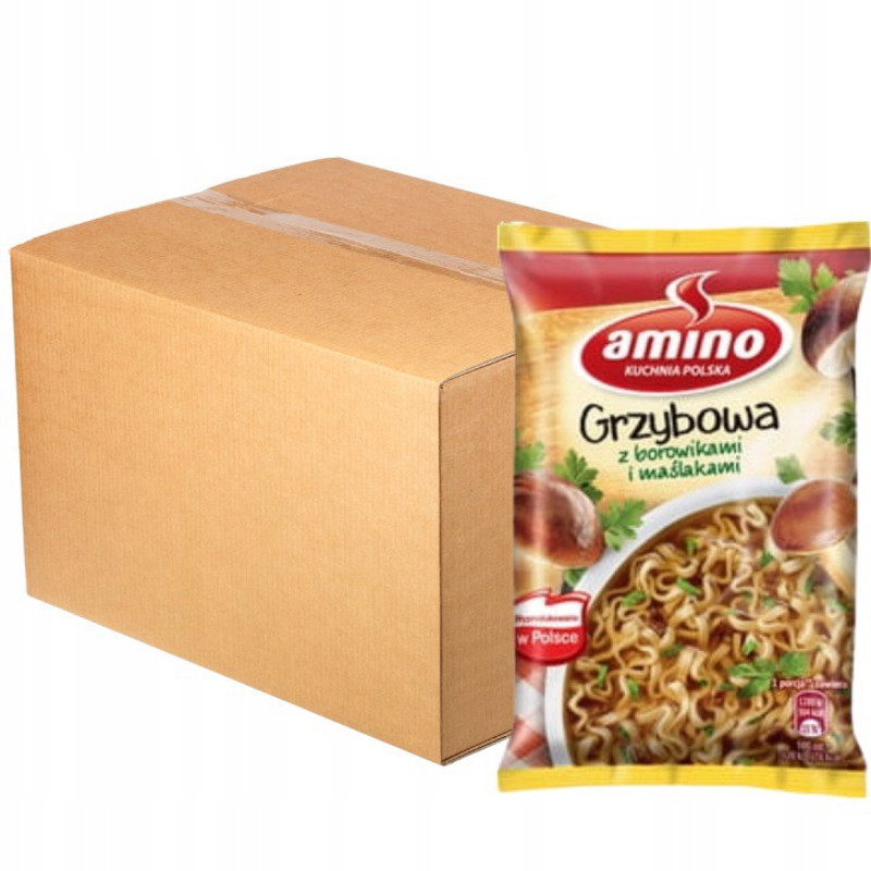 Instant Mushroom Soup With Boletus And Chanterelles 57g X 12pcs