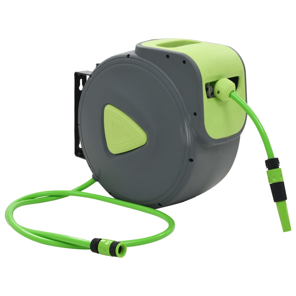 Vidaxl Automatic Hose Reel With Multiple Hose Options
