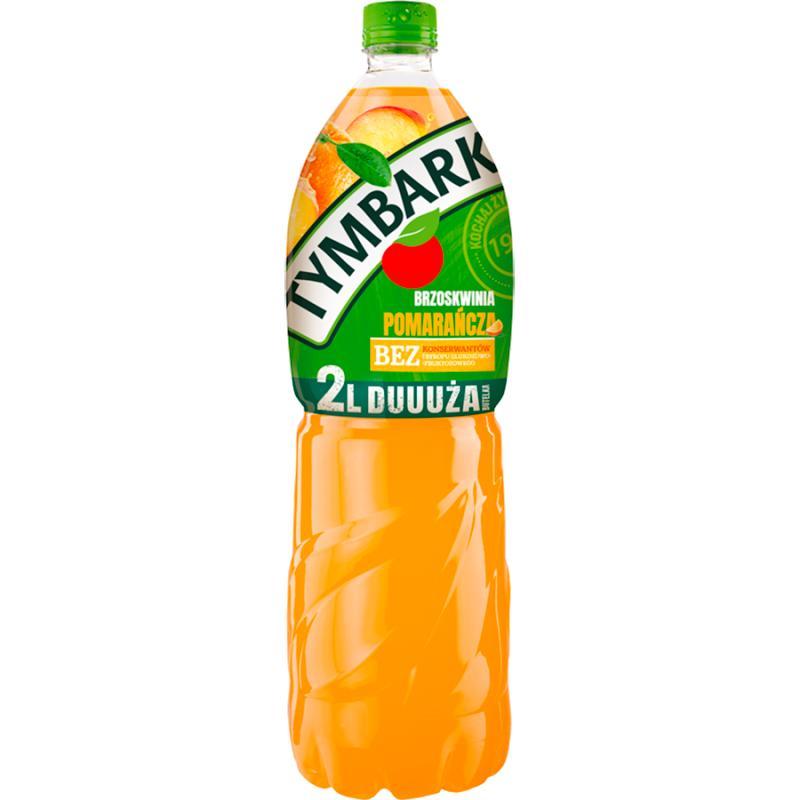 Image of Tymbark Drink Peach Orange 2 L X 6pcs