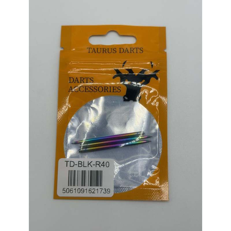 Taurus Rainbow Plain Dart Points 30-50Mm (1 Set)