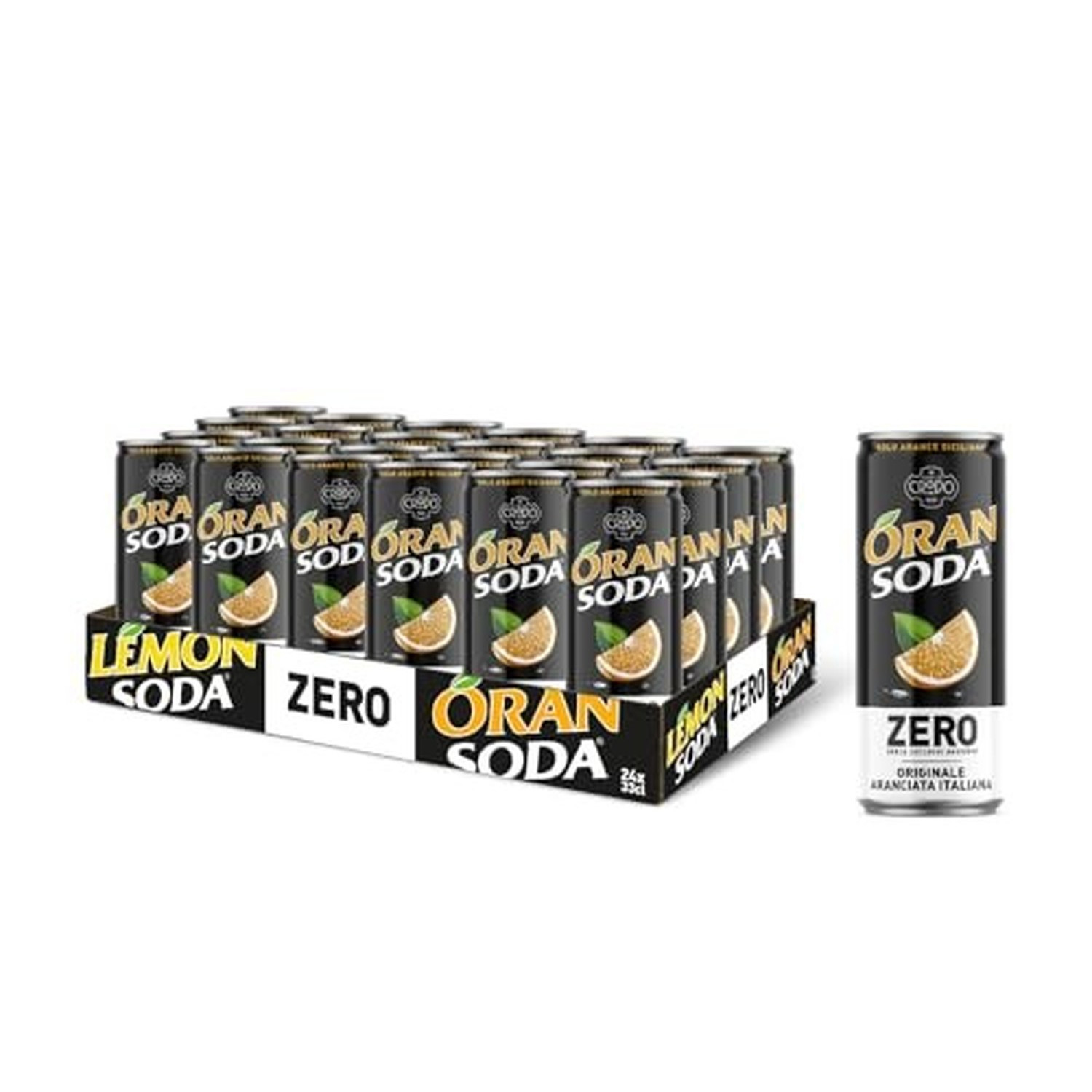 E-shop Oransoda Zero Dose 24 x 330 ml - Terme di Crodo