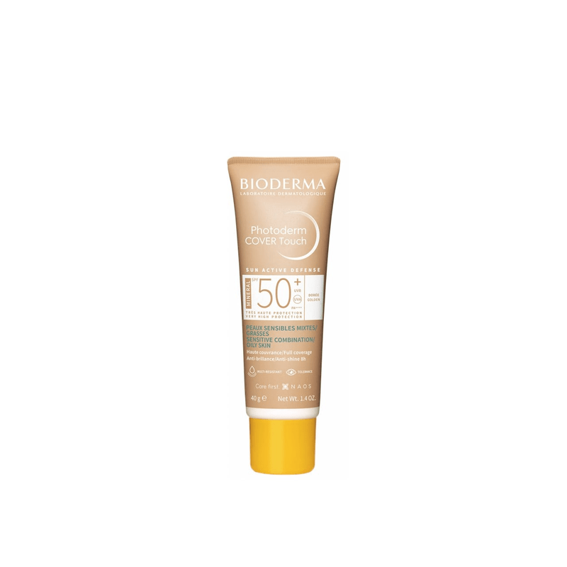 Image of Bioderma Cover Touch Mineral Spf50+ Golden Sunscreen 40g