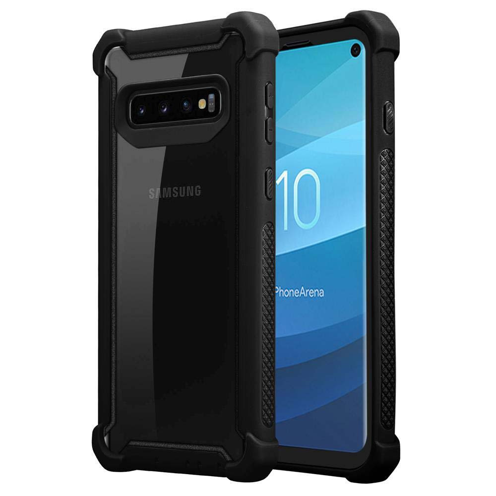 Case Compatible For Galaxy S10 4g 2-in-1 Protective Case With Tpu Silicone Edge And Acrylic Glass Back Case Cover Phone Case