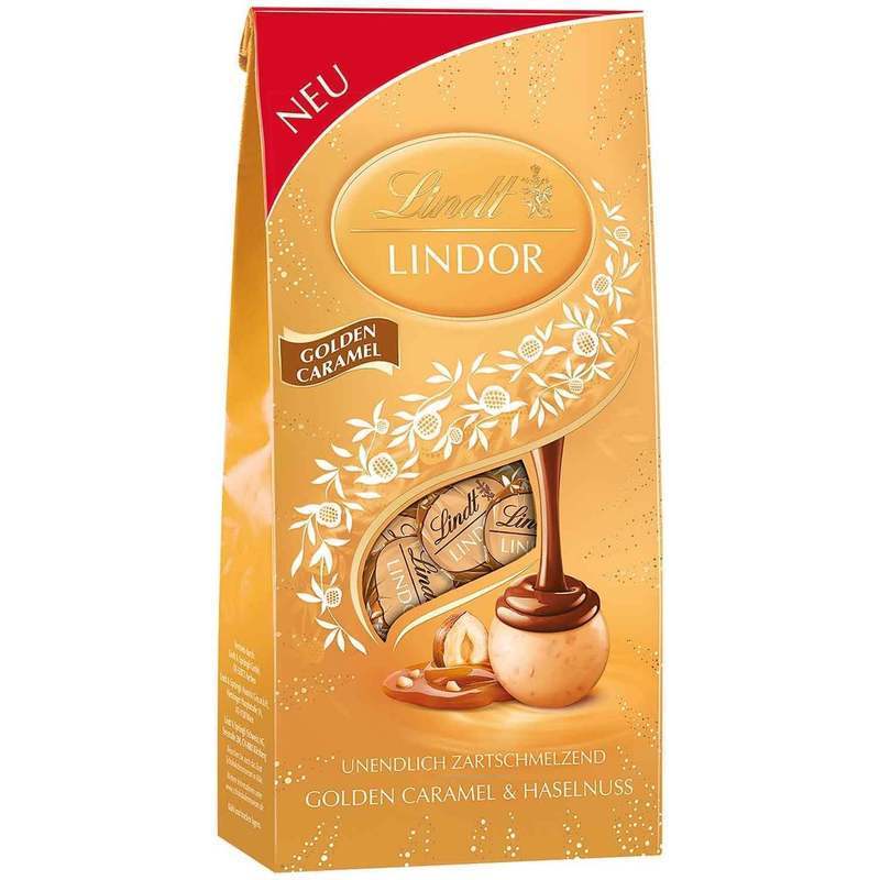 E-shop Lindt Lindor Kugeln Golden Caramel 137g