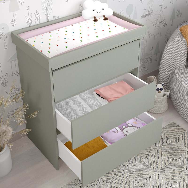 Shefa Kids Changing Unit Basic Line 880, Grey