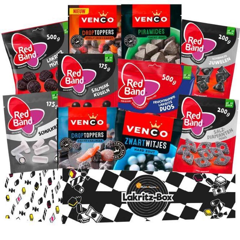 Image of Red Band & Venco Licorice Box