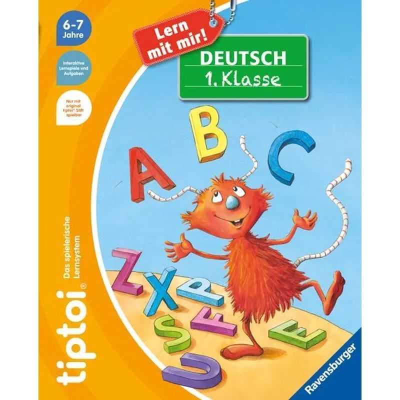 Image of Tiptoi Learn With Me German 1st Grade - Eva Odersky - Book - Tiptoi Learn With Me - 40 Pages - German - 2023 - Ravensburger Verlag - Ean 9783473492831