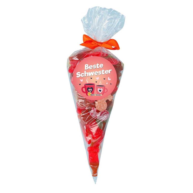 Image of Veggie Mix 'best Sister' Cone Bag 400g