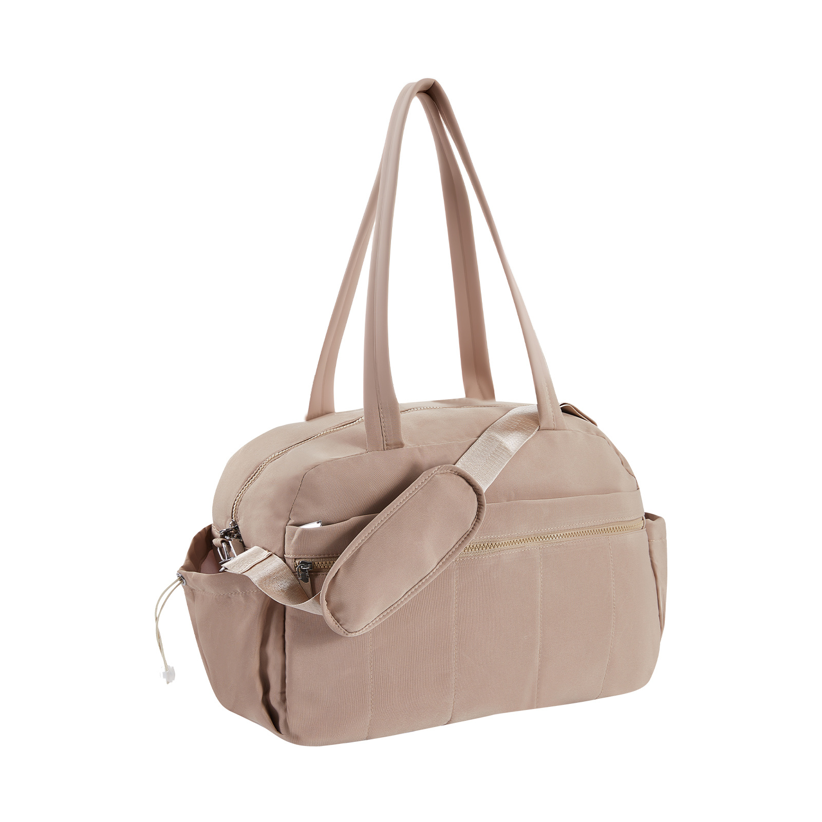 Puffer Travel Bag, 24l Women's Sports Bag Weekender Duffel Bag Travel Hand Luggage Gym Bag Clinic Bag Maternity Hospital Bag With Pvc Bag For Fitness