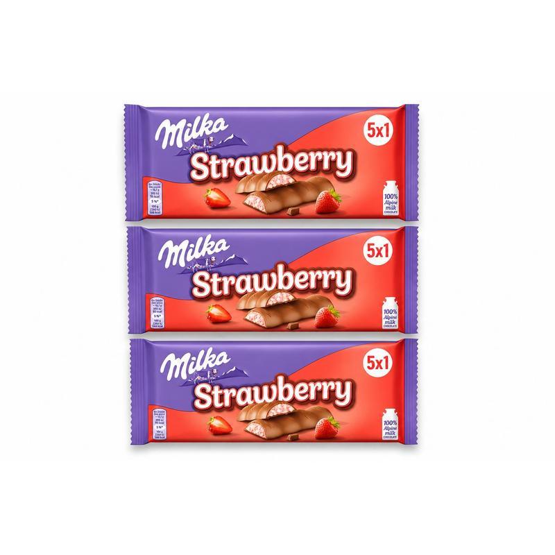 Milka Strawberry 3-pack Bundle