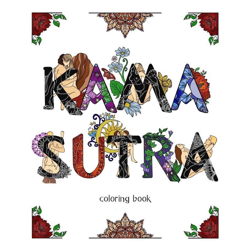 Image of Kamasutra Coloring Book - Paperback - Dickobraz - Dickobraz Adult Coloring Series - 40 Pages - German - 2025 - Nova Md - Ean 9783690284486