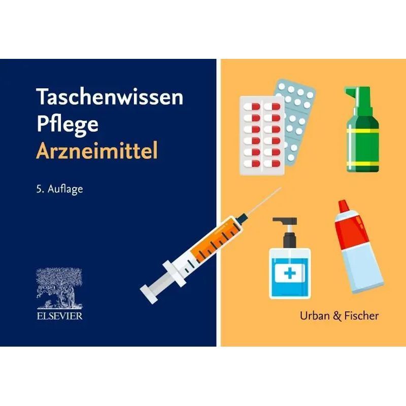 Image of Pocket Knowledge Nursing Medication - Paperback - Elsevier Gmbh - Pocket Knowledge (urban&fischer) - Spiral Binding - Iii - German - 2024 - Urban & Fischer/elsevier - Ean 9783437251399