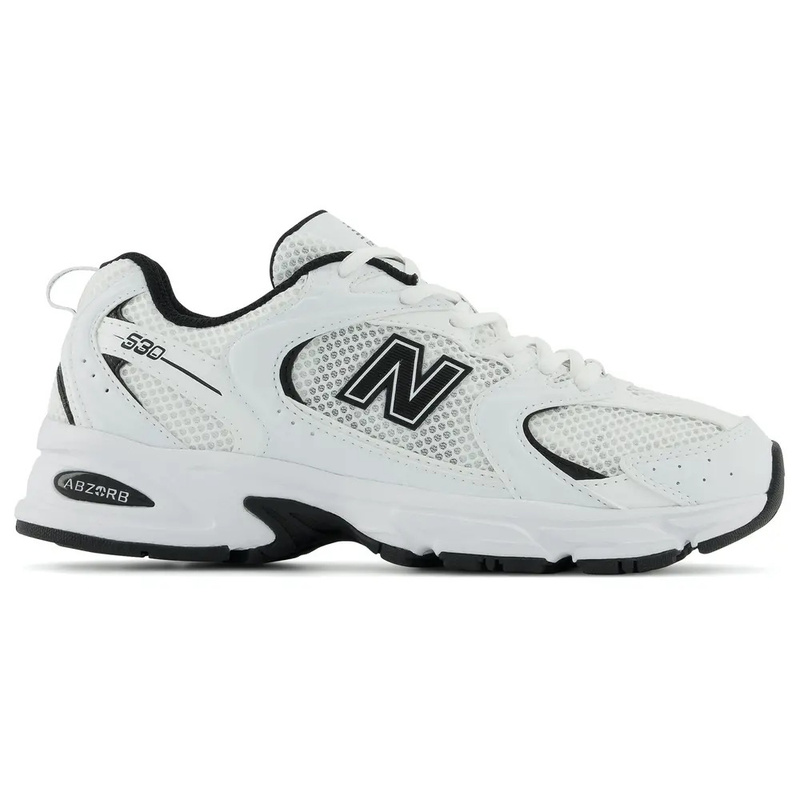 White And Black Unisex Shoes Mr530ewb New Balance