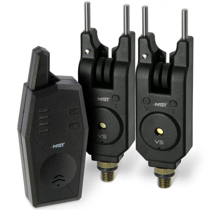 TEMU Ngt 2+1 Set Vs Wireless Bite Alarms With Transmitter Receiver Built In Ears
