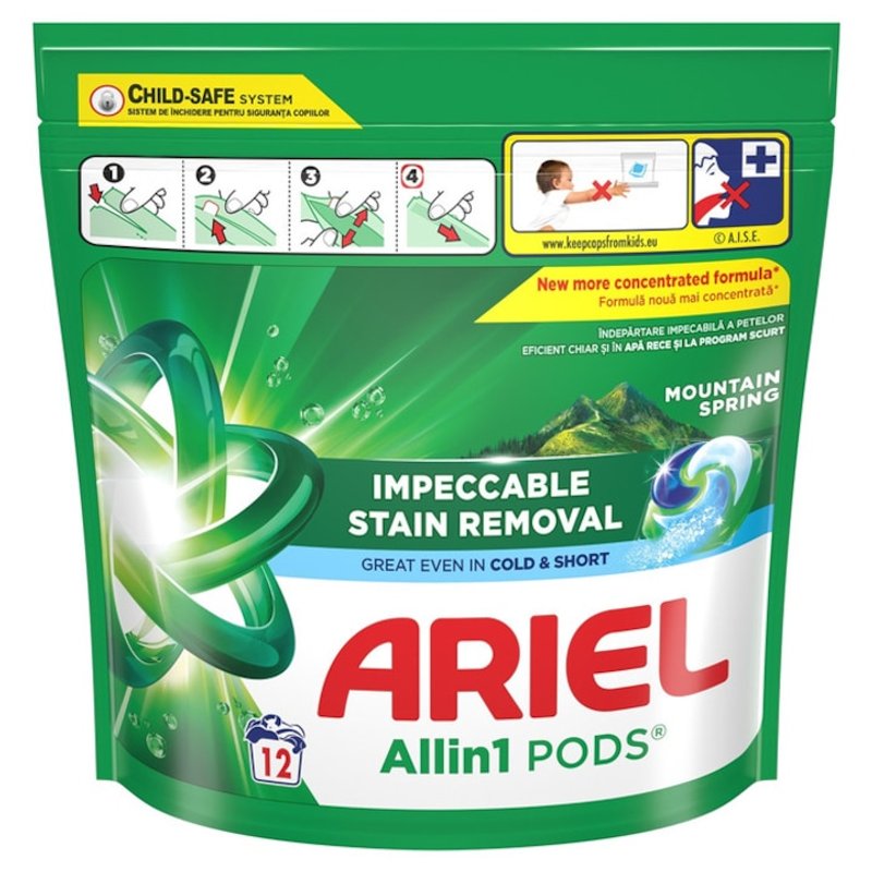 poza articolului capsule all in    , detergent automat de rufe, 12 buc  