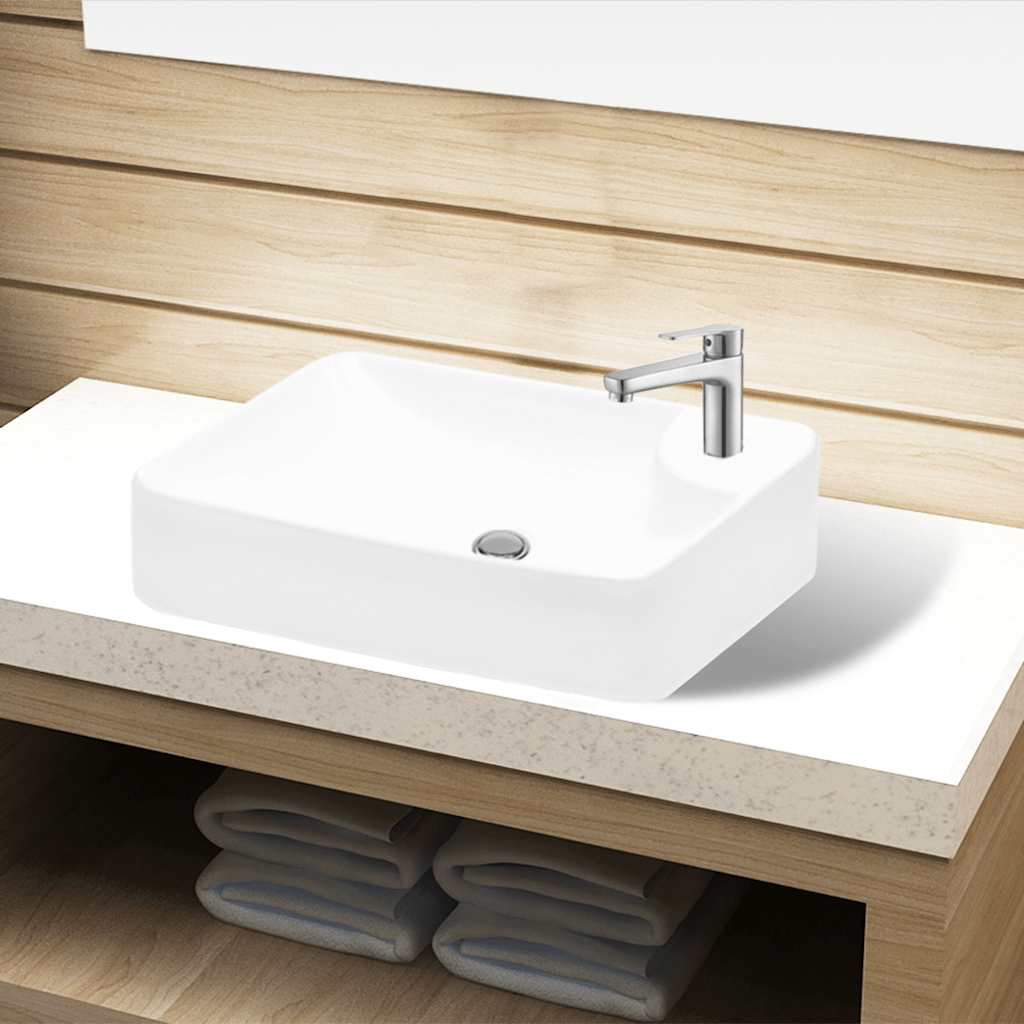 Washbasin Countertop Washbasin Vanity Unit With Tap Hole