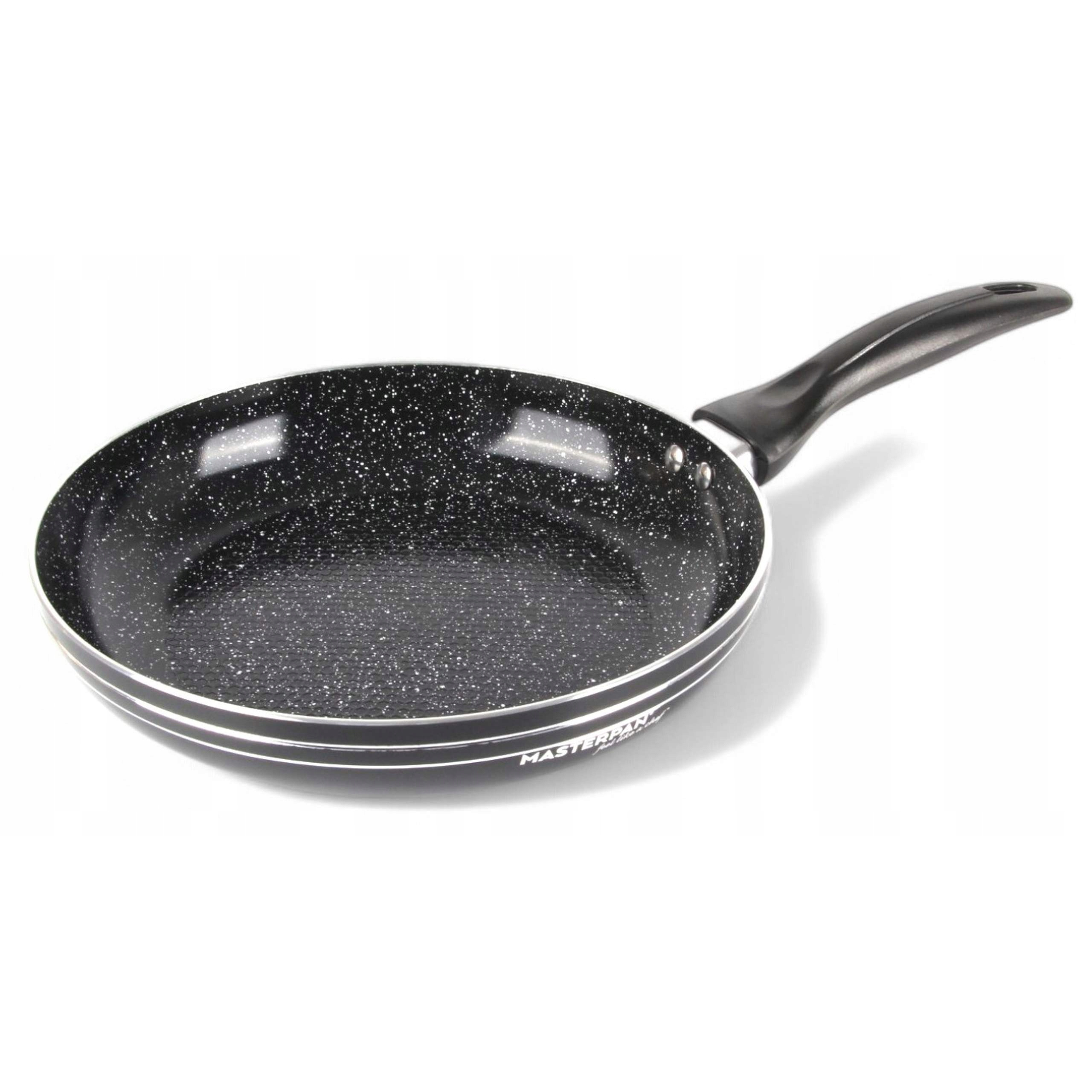 Granite Frying Pan 22 Cm "honey Plaster" For Induction, Gas And Ceramic, 1.4l, 4.5 Cm High, Aluminum, Easy To Clean, Fat-, Ideal For Frying And Cooking.