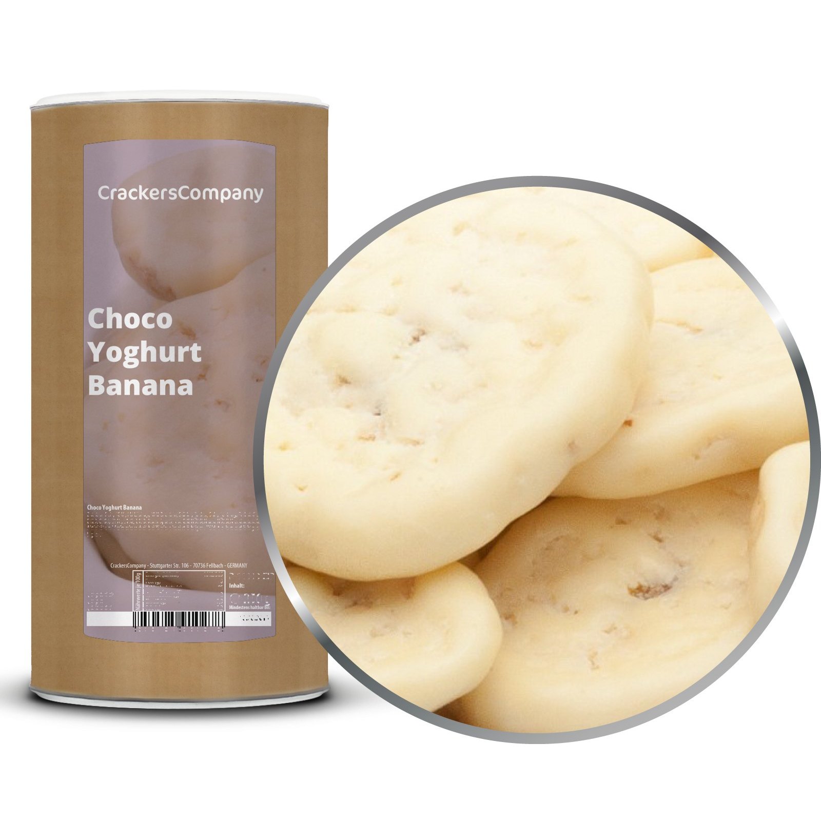 Chocolate Yogurt Banana Banana Chips With Chocolate From Crackerscompany