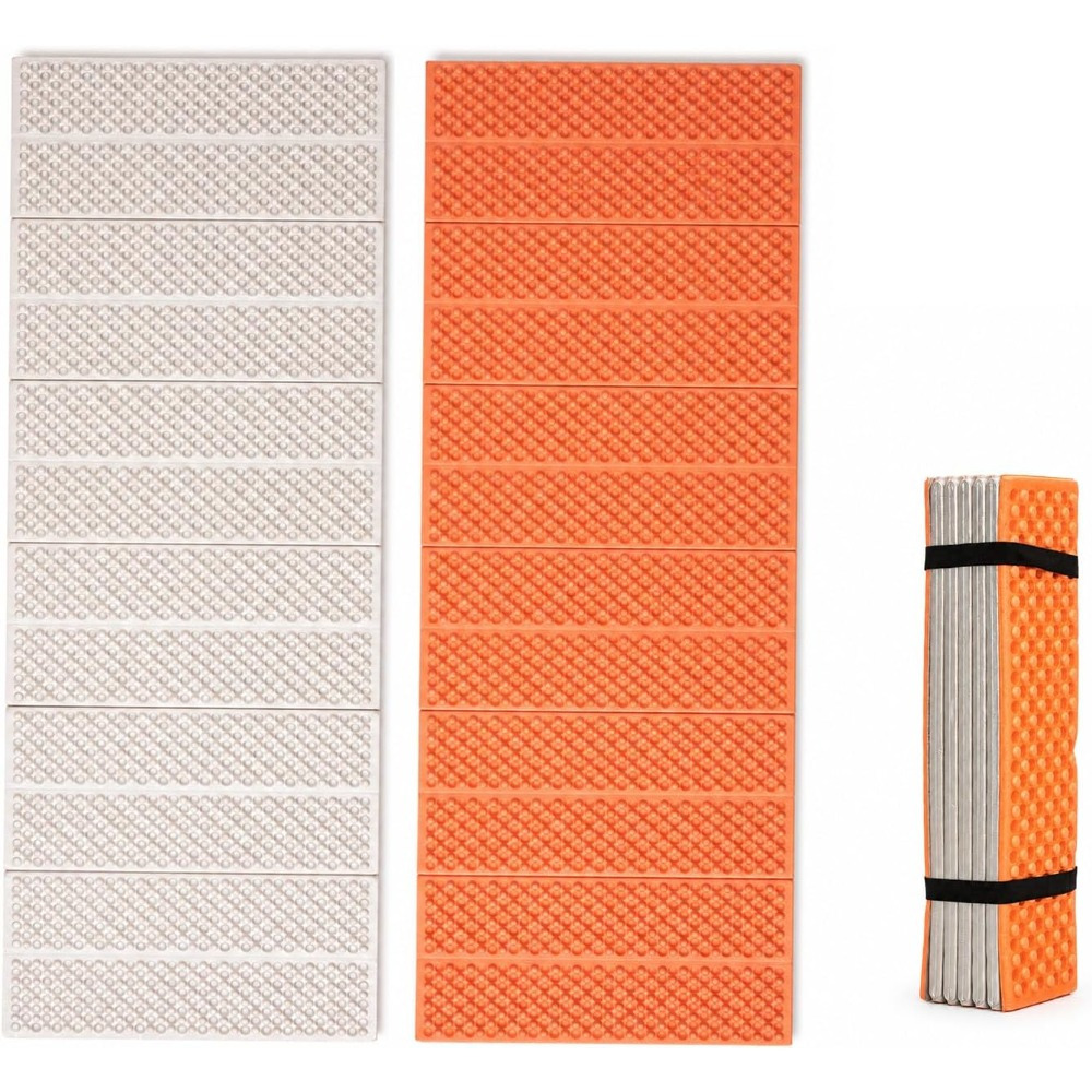 TEMU Folding Camping Mat Portable Hiking And Picnic Sitting Pad For Outdoor Activities, Portable Lightweight Design With Carry Bag