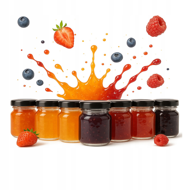 10pcs Of 40ml Jar With Lid Honey Jam Spices Herbs Candles Wedding