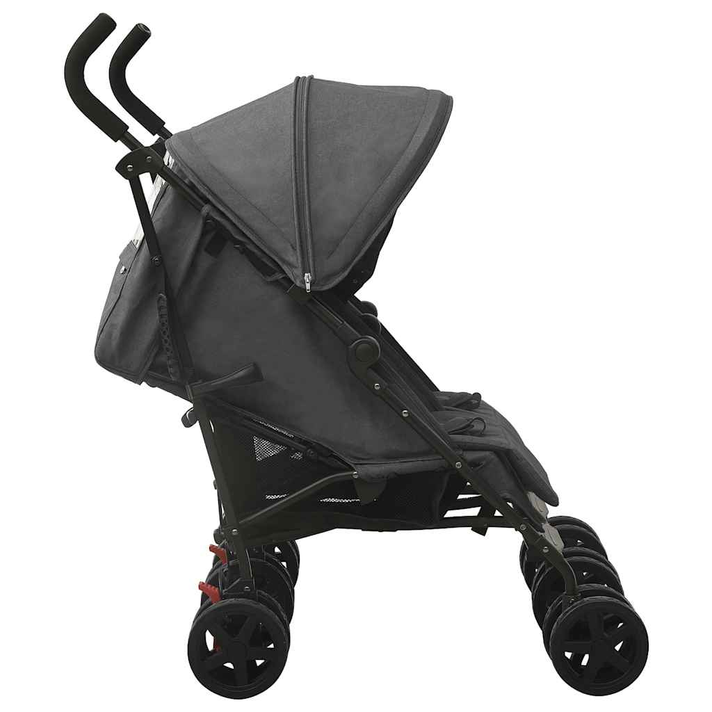 Dopje, Antraciet, Staal - Kinderwagen, Dopje, Lichtgewicht Kinderwagen