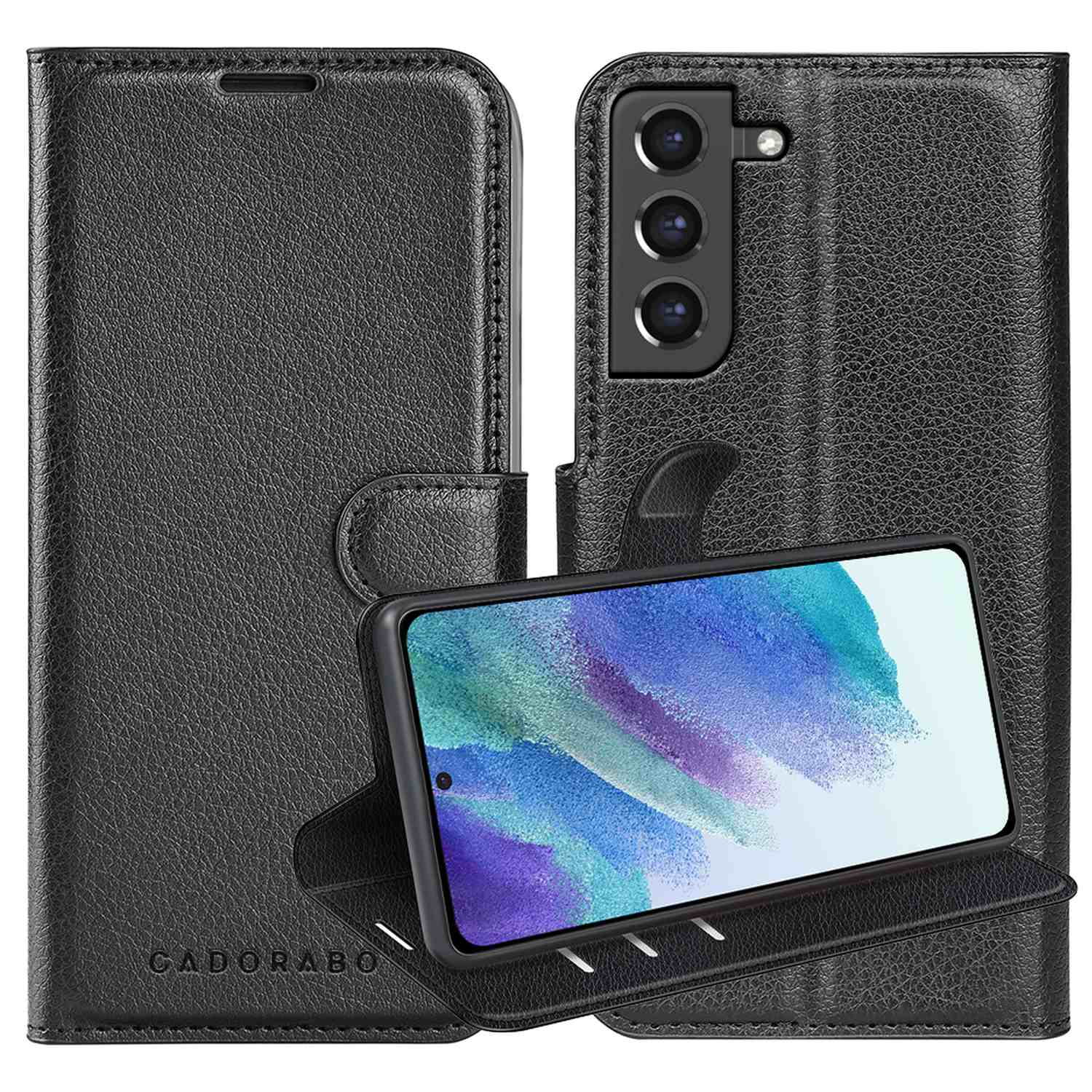 Compatible For Galaxy S21 Fe Case Protective Cover With Magnetic Closure, Stand Function And Card Slot Flip Case Cover Phone Case Book Bag