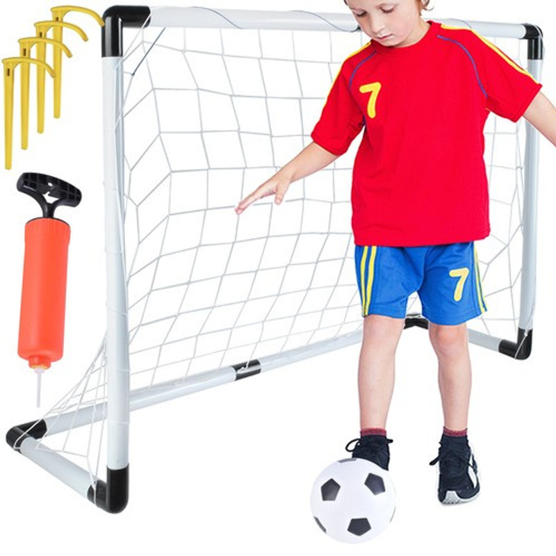 TEMU Set da calcio per bambini Iso Trade: Porta, , pompa e tende