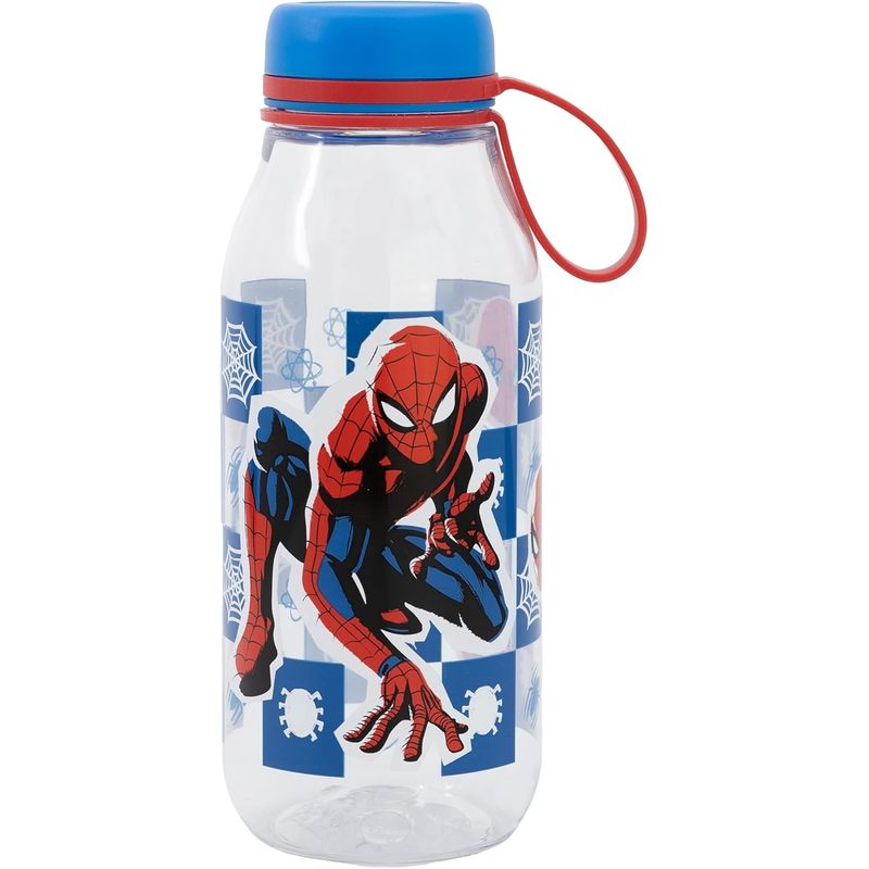 TEMU Ecozen 460 Ml Bottle - Spiderman Grid