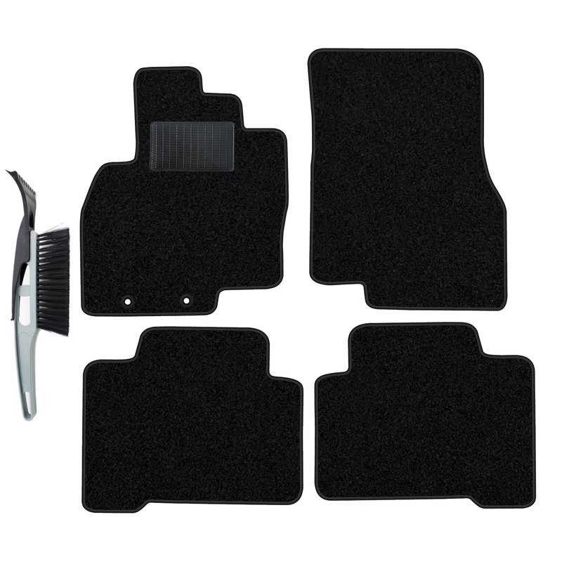 TEMU Velour Floor Mats Complete Set Fitting 2003-2011 5-seat
