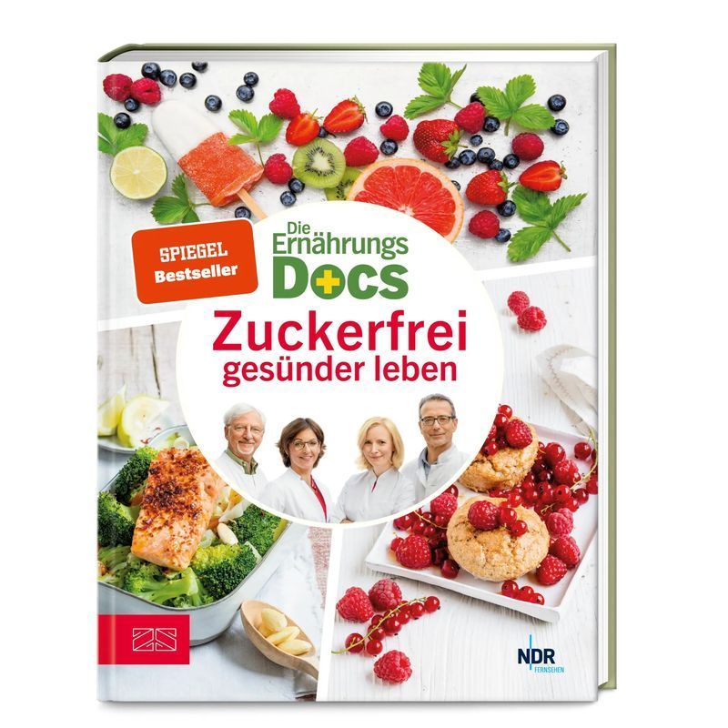 Image of The Nutrition Docs: Sugar-free, Healthier Living - Book - Matthias Riedl (et Al.) - 152 Pages - German - 2020 - Zs Verlag - Ean 9783965840034