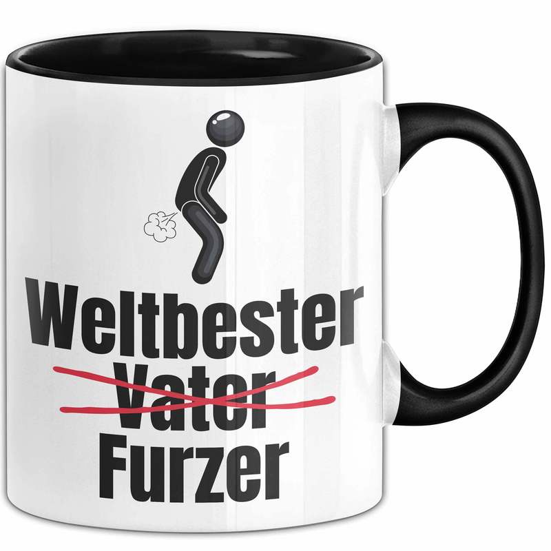 World's Best Dad Farting Mug - Father's Day Gift Idea From Son Or Daughter