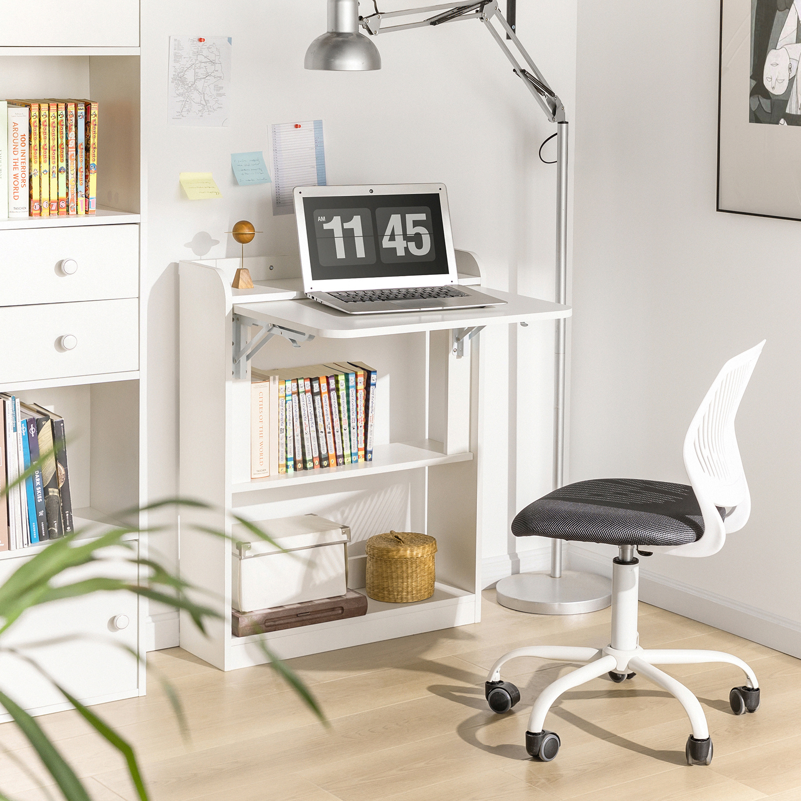 TEMU Sobuy Desk, Office, Writing Desk Fwt92-w