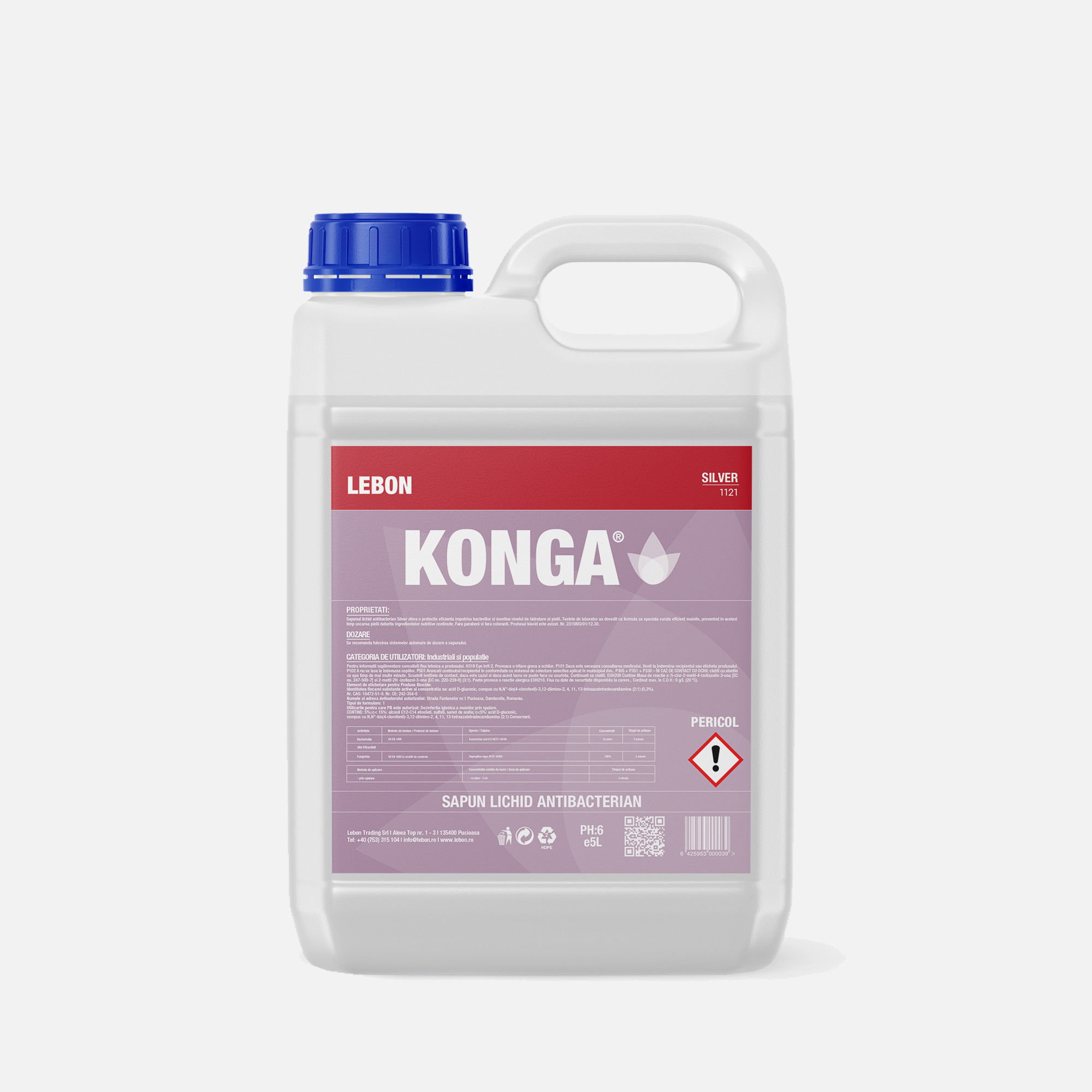 Disinfectant Liquid Soap With Chlorhexidine, 5l