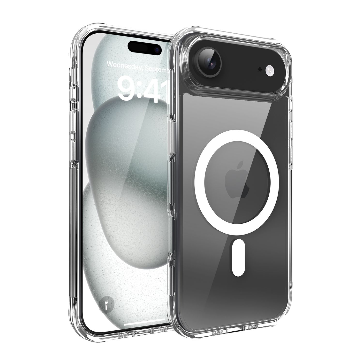 Image of Case Compatible For Iphone 17 Air Case Protective Case Magsafe Compatible Case Cover Etui Tpu Silicone Phone Case