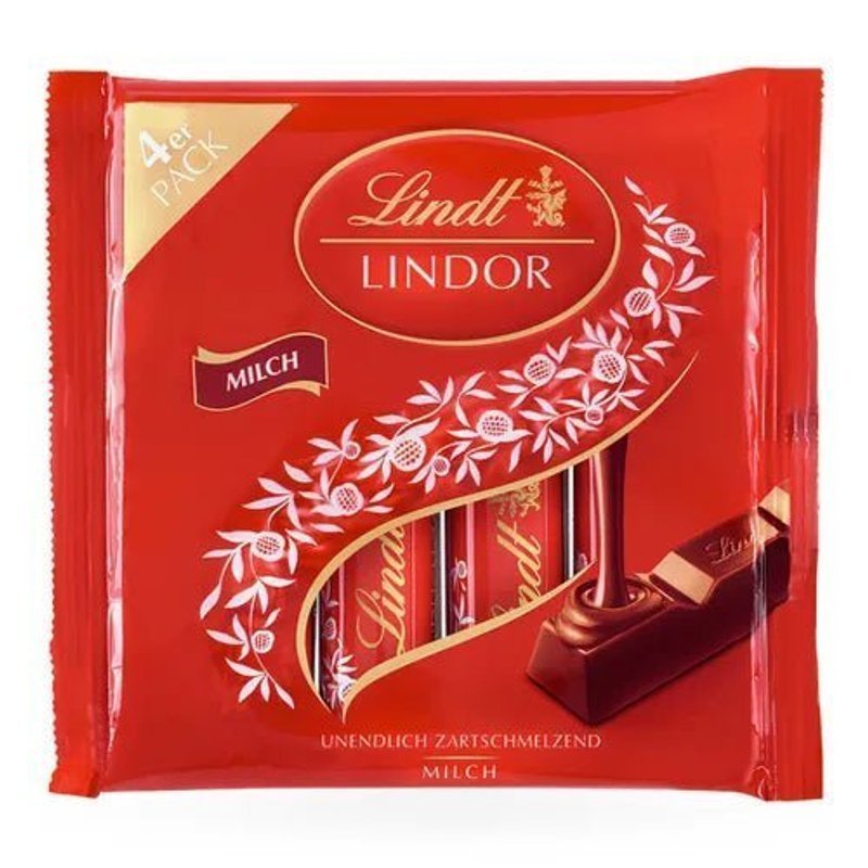 E-shop Lindt Lindor Milch Sticks Multipack 4X 25G