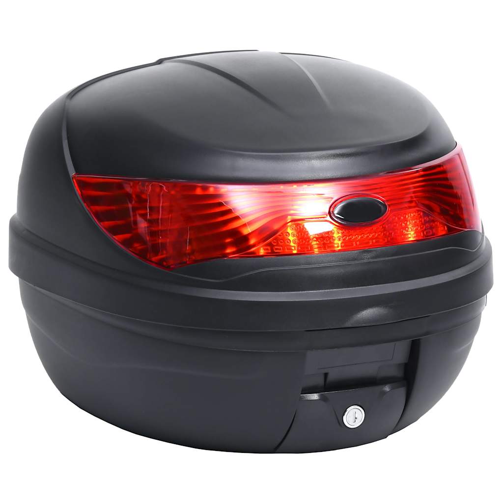 Image of Motorcycle Case For 1 Helmet Top Case Motorcycle Scooter Helmet Case Topcase Case Motorcycle Bag Black 35l