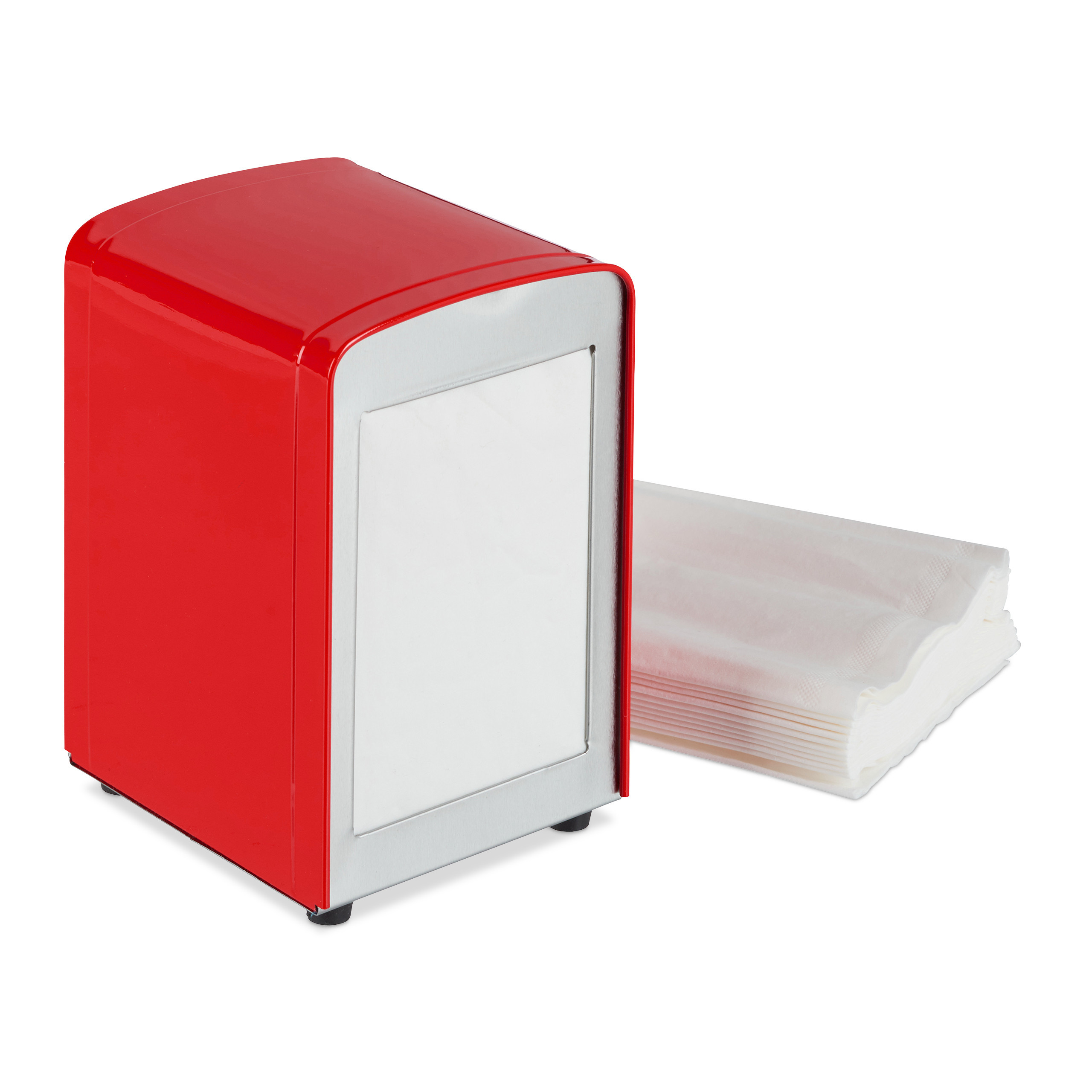 Napkin Dispenser In Red