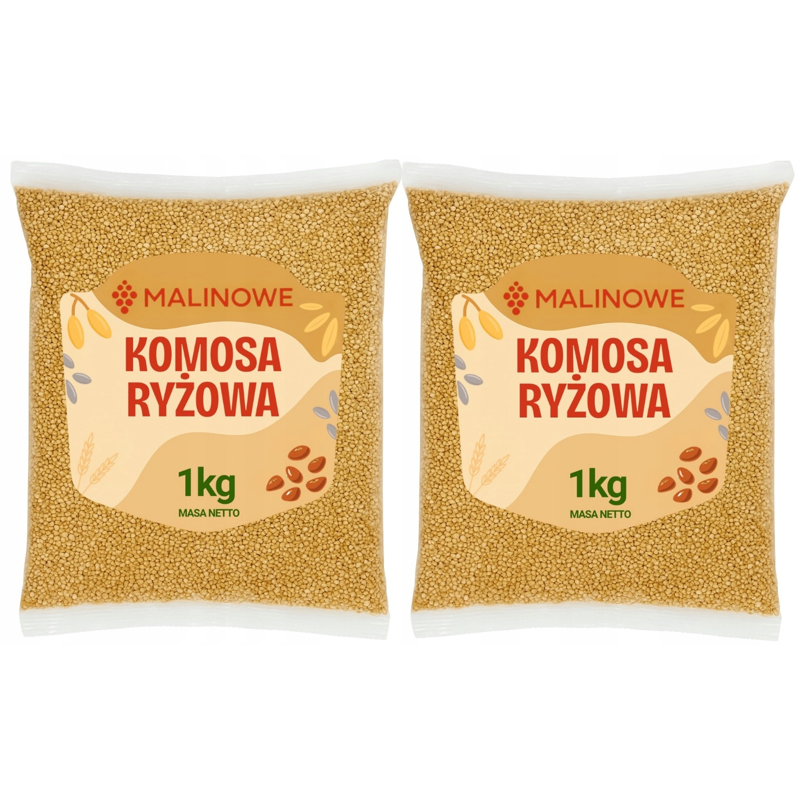 Set Of White Quinoa Rice 2x1kg Excellent Natural Premium Quality