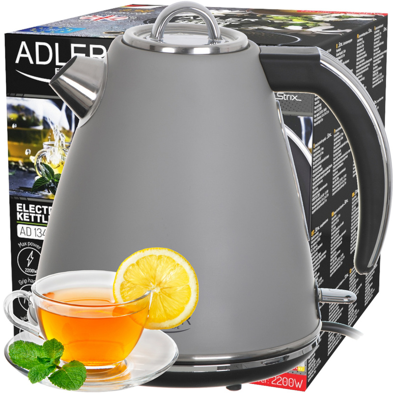 Image of Classic Electric Kettle 1.5l - Fast Boiling, Style And Full Safety With 2200w Power
