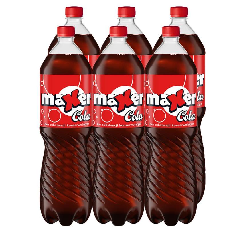 Image of Zbyszko Maxer Cola-flavored Carbonated Drink 1.5l X 6 Pieces