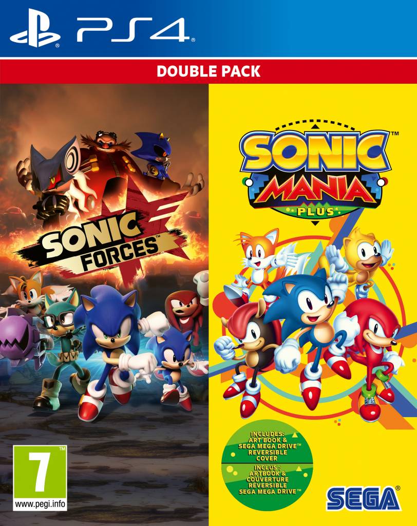 Sonic Forces + Sonic Mania Plus (Pack Double Sonic) - PS4